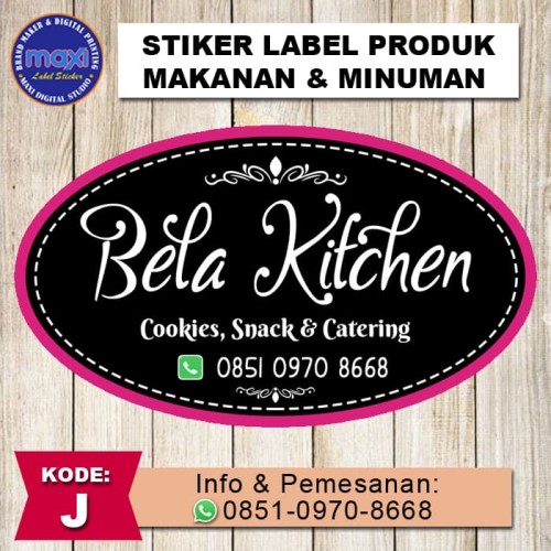 Detail Stiker Snack Unik Nomer 26