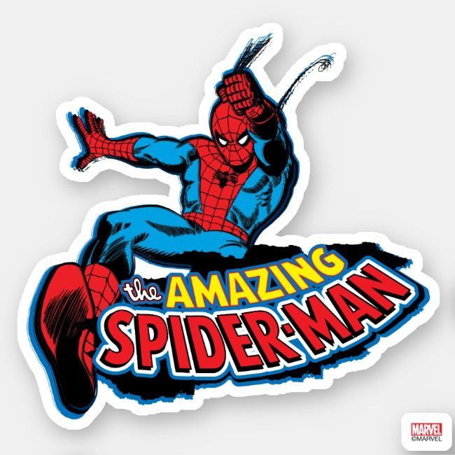 Detail Stiker Spiderman Nomer 31