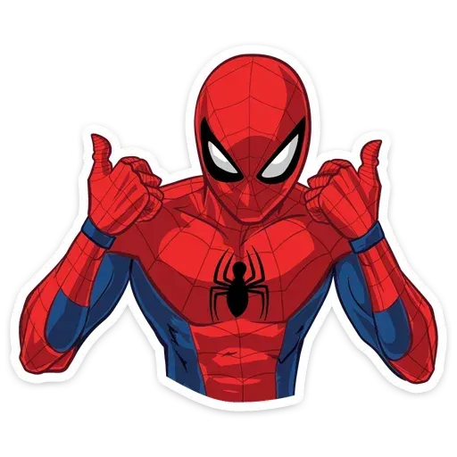 Detail Stiker Spiderman Nomer 33