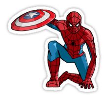 Detail Stiker Spiderman Nomer 45