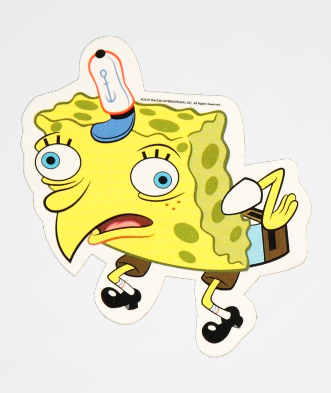 Detail Stiker Spongebob Nomer 12