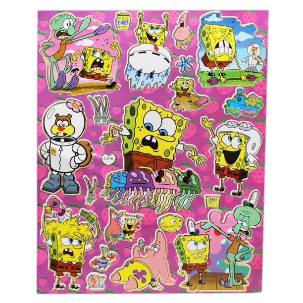 Detail Stiker Spongebob Nomer 13