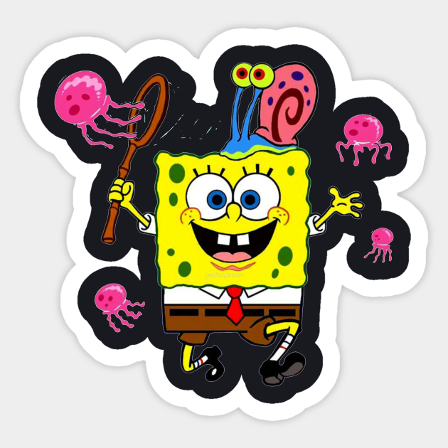 Detail Stiker Spongebob Nomer 23