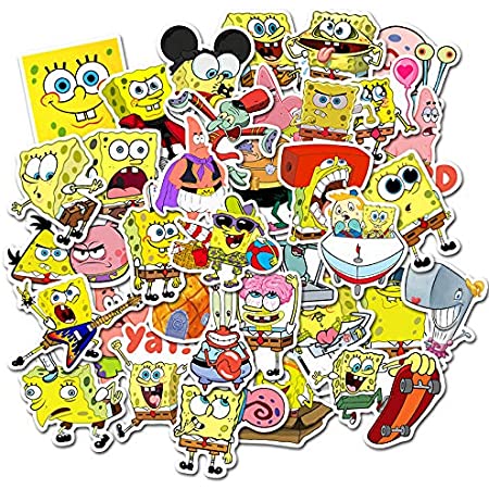 Detail Stiker Spongebob Nomer 5