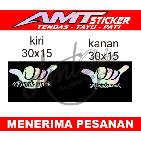 Detail Stiker Tangan Oleng Nomer 35