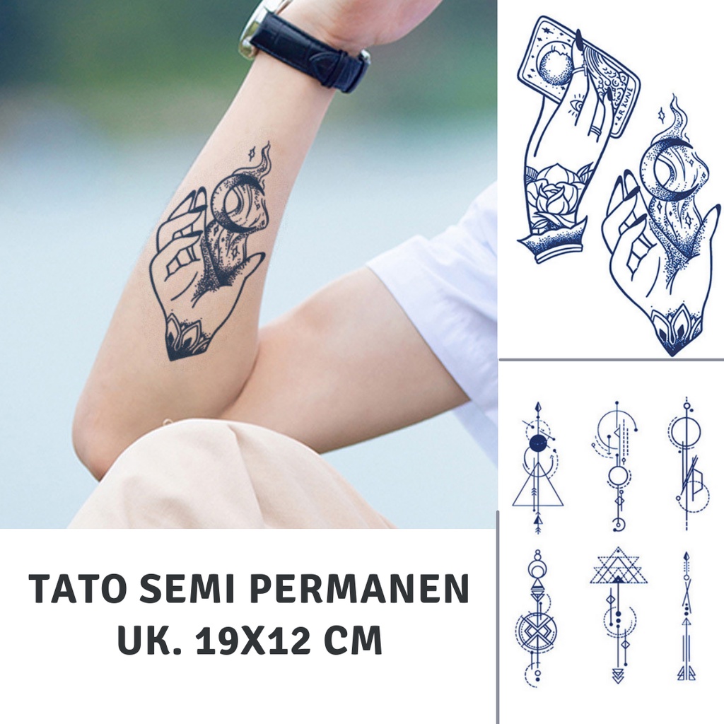 Detail Stiker Tato Di Tangan Nomer 26