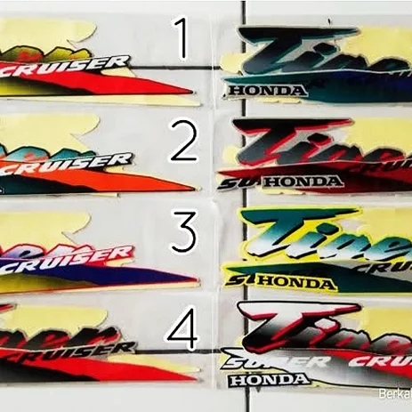 Detail Stiker Tiger 2000 Nomer 20