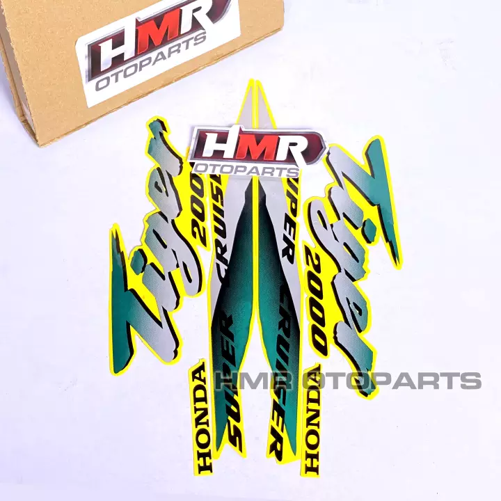 Detail Stiker Tiger 2000 Nomer 25