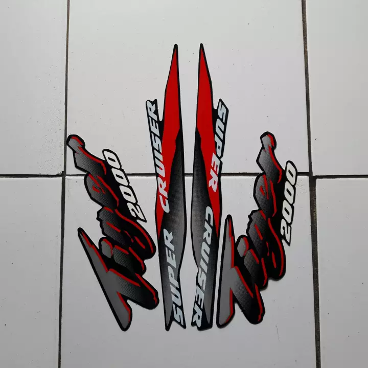Detail Stiker Tiger 2000 Nomer 33