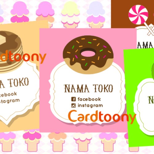 Detail Stiker Toko Kue Nomer 18