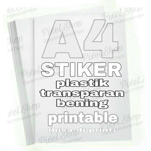 Detail Stiker Transparan Bandung Nomer 20