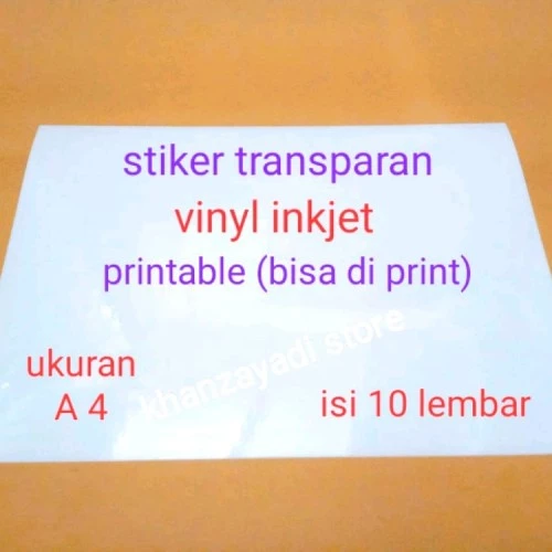 Detail Stiker Transparan Bandung Nomer 47