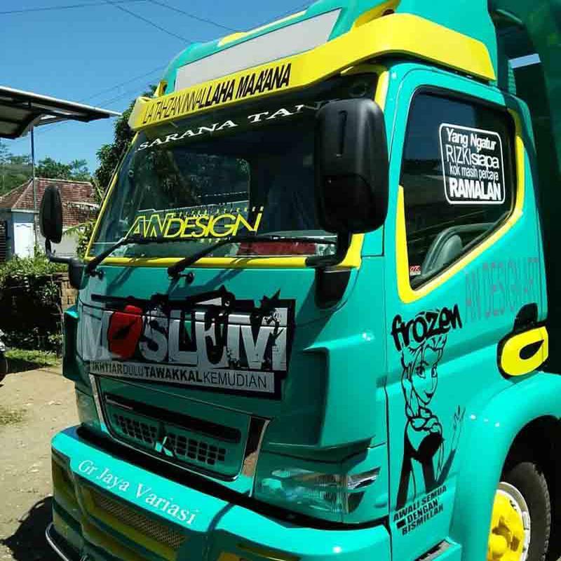 Detail Stiker Truk Modifikasi Nomer 16