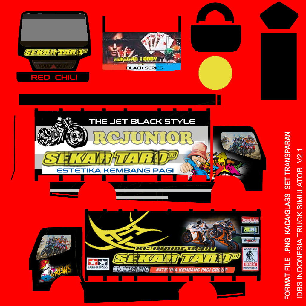 Detail Stiker Truk Simulator Nomer 6