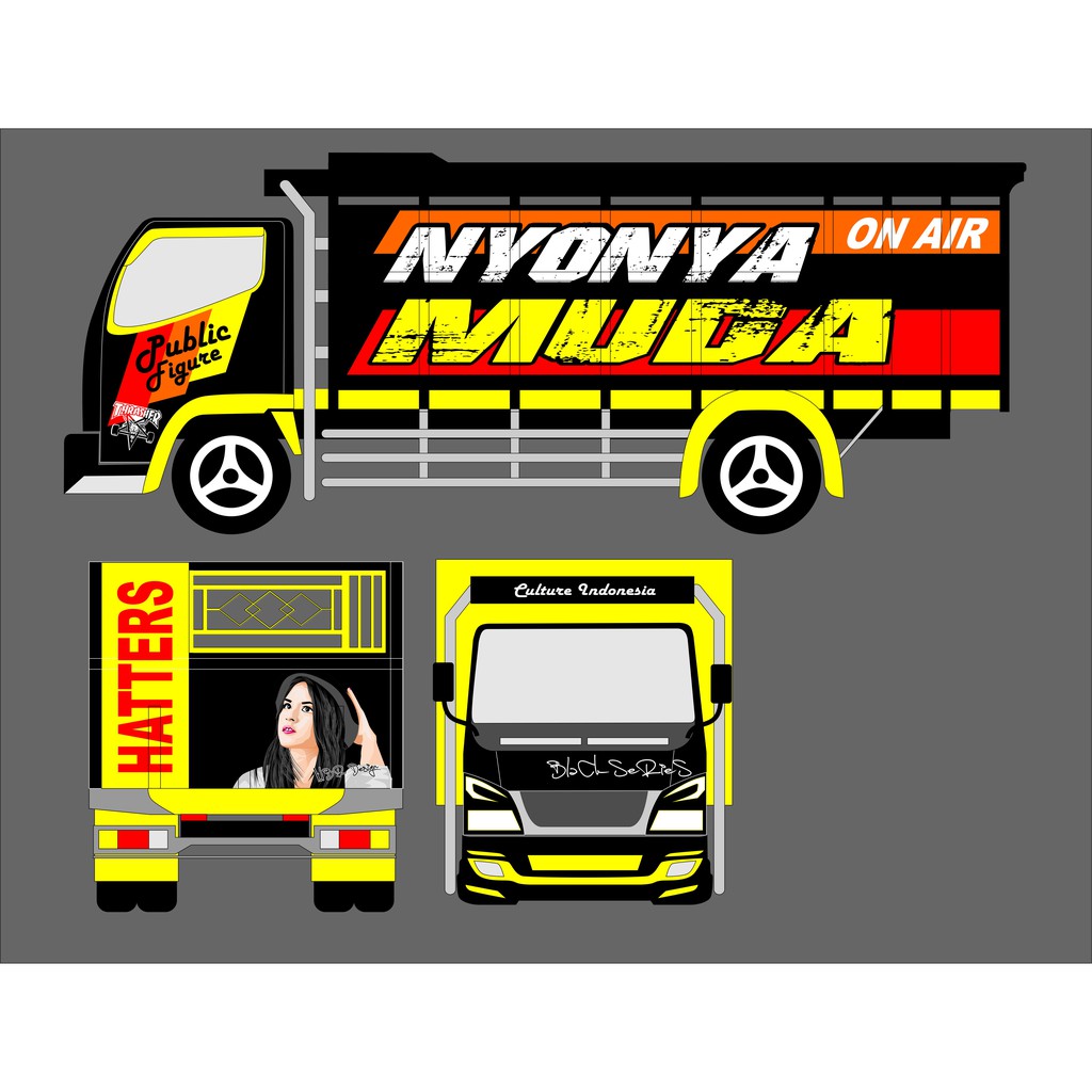 Detail Stiker Truk Simulator Nomer 4