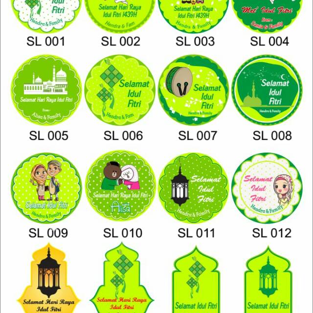 Detail Stiker Ucapan Selamat Hari Raya Idul Fitri Nomer 35