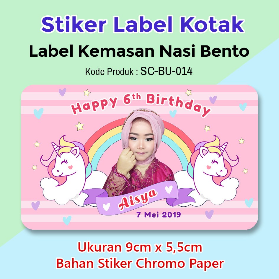 Detail Stiker Ulang Tahun Anak Nomer 21