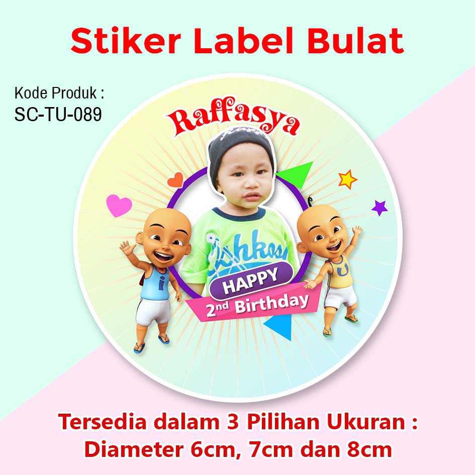 Detail Stiker Ulang Tahun Anak Nomer 24