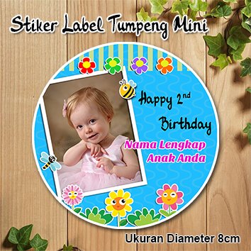 Detail Stiker Ulang Tahun Anak Perempuan Nomer 21