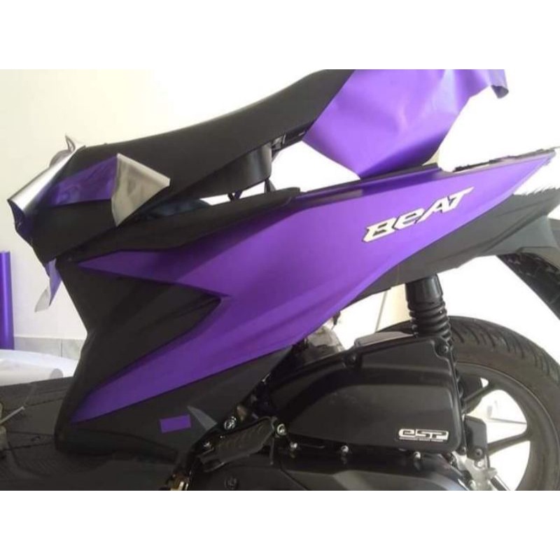 Detail Stiker Ungu Doff Nomer 18