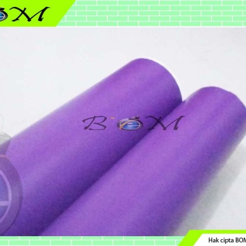 Detail Stiker Ungu Doff Nomer 25