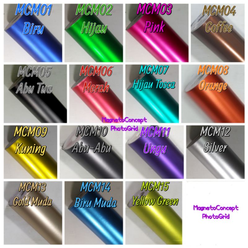 Detail Stiker Ungu Doff Nomer 45