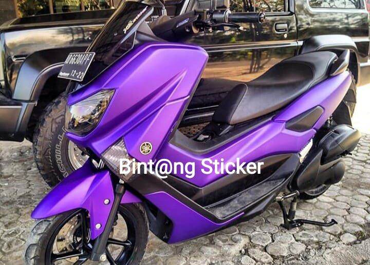 Detail Stiker Ungu Doff Nomer 50