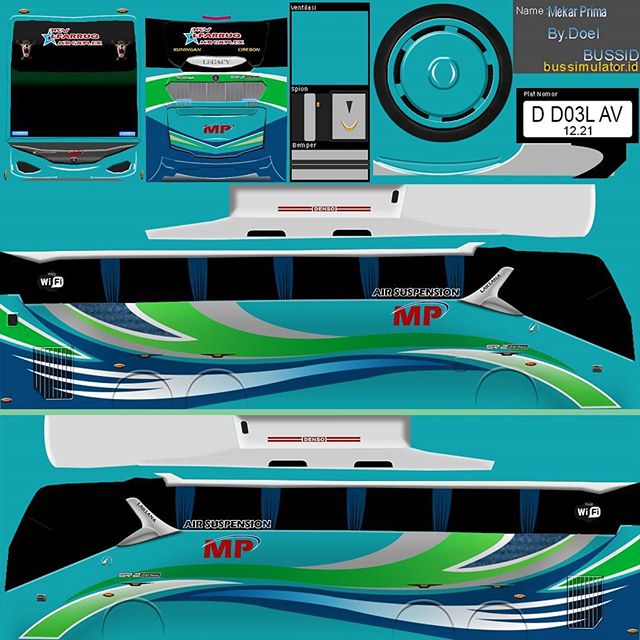 Detail Stiker Untuk Bus Simulator Nomer 42