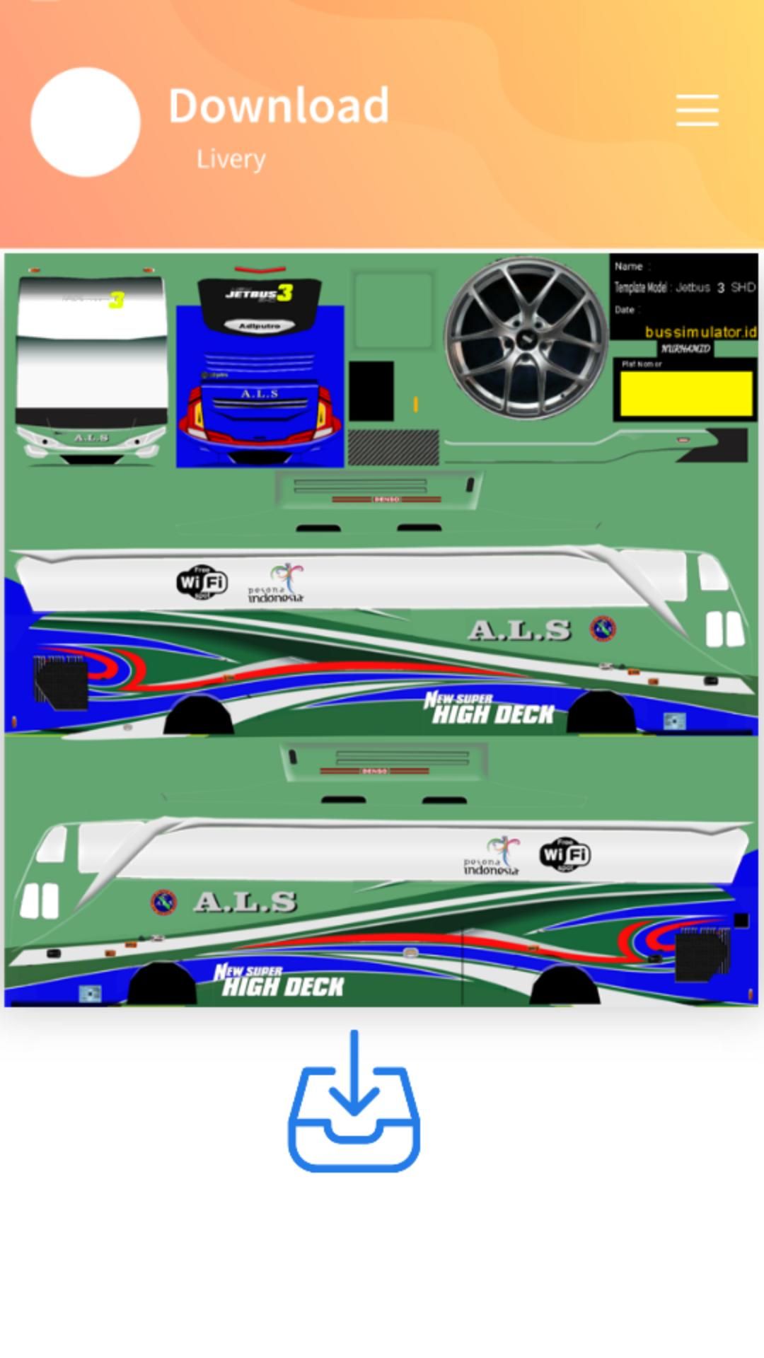 Detail Stiker Untuk Bus Simulator Nomer 7