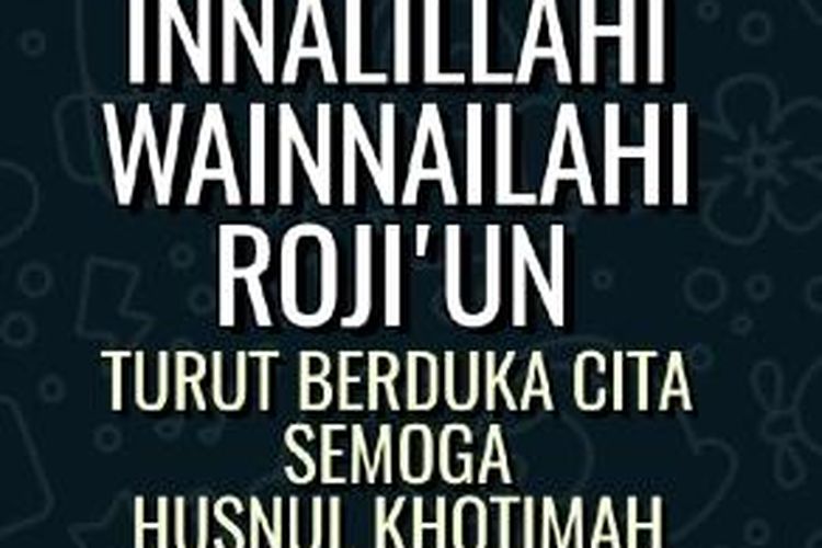 Stiker Untuk Orang Meninggal - KibrisPDR