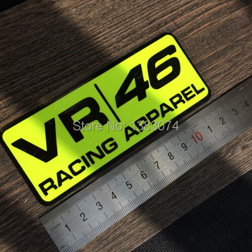 Detail Stiker Valentino Rossi 46 Nomer 21