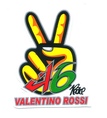 Detail Stiker Valentino Rossi 46 Nomer 39