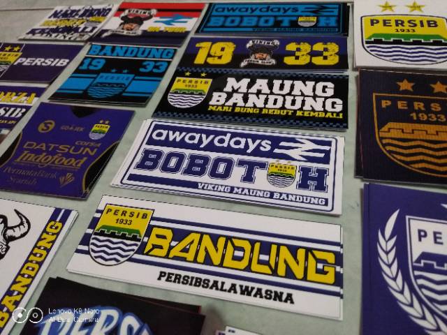 Detail Stiker Viking Persib Nomer 18