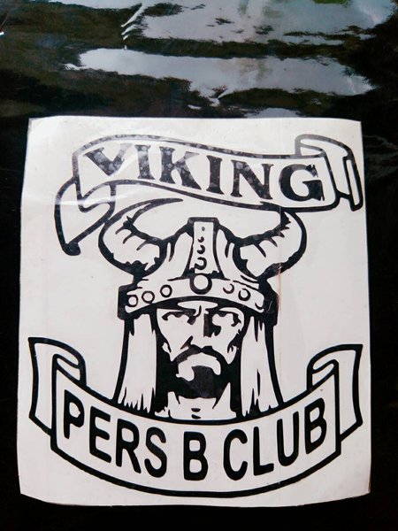 Detail Stiker Viking Persib Nomer 25