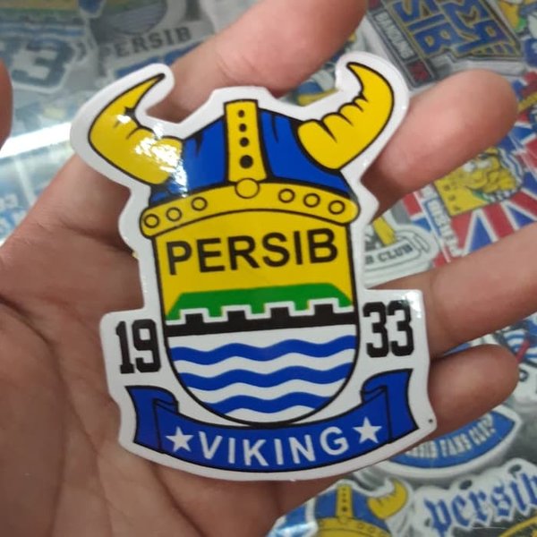 Detail Stiker Viking Persib Nomer 33