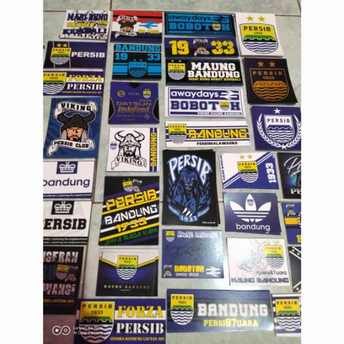 Detail Stiker Viking Persib Nomer 34