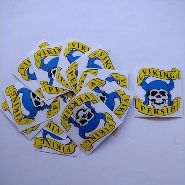 Detail Stiker Viking Persib Nomer 37