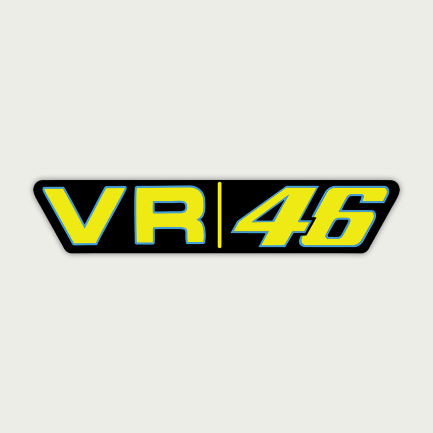 Detail Stiker Vr 46 Nomer 5