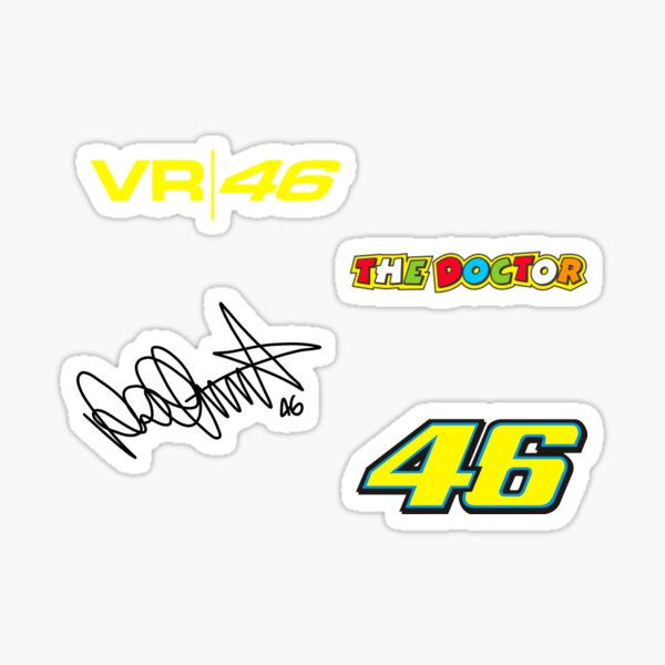 Detail Stiker Vr 46 Nomer 42