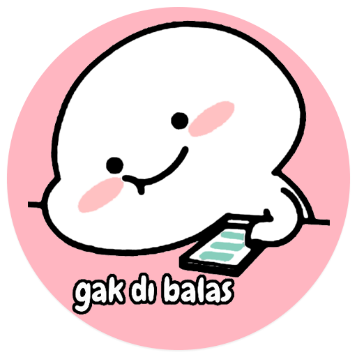 Detail Stiker Wa Boneka Putih Nomer 4