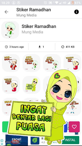 Detail Stiker Wa Islami Gratis Nomer 8