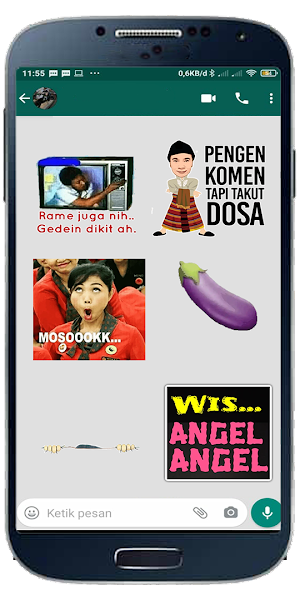 Detail Stiker Wa Jorok Nomer 16