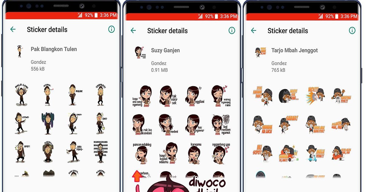 Detail Stiker Wa Jorok Nomer 49