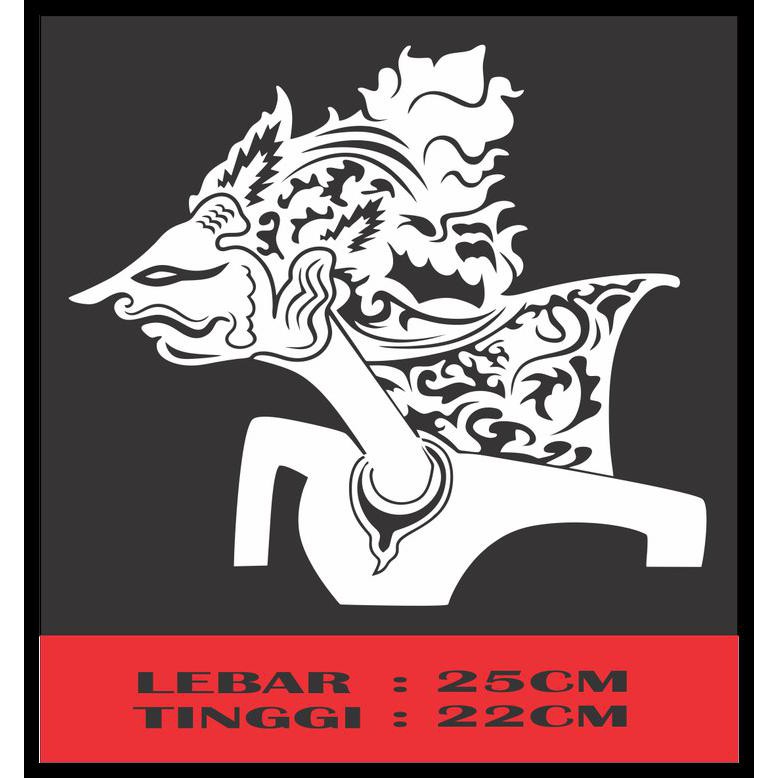 Detail Stiker Wayang Arjuna Nomer 8