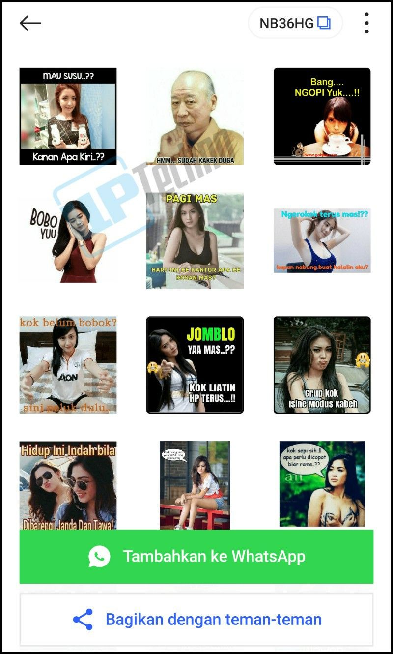 Stiker Whatsapp Dewasa - KibrisPDR