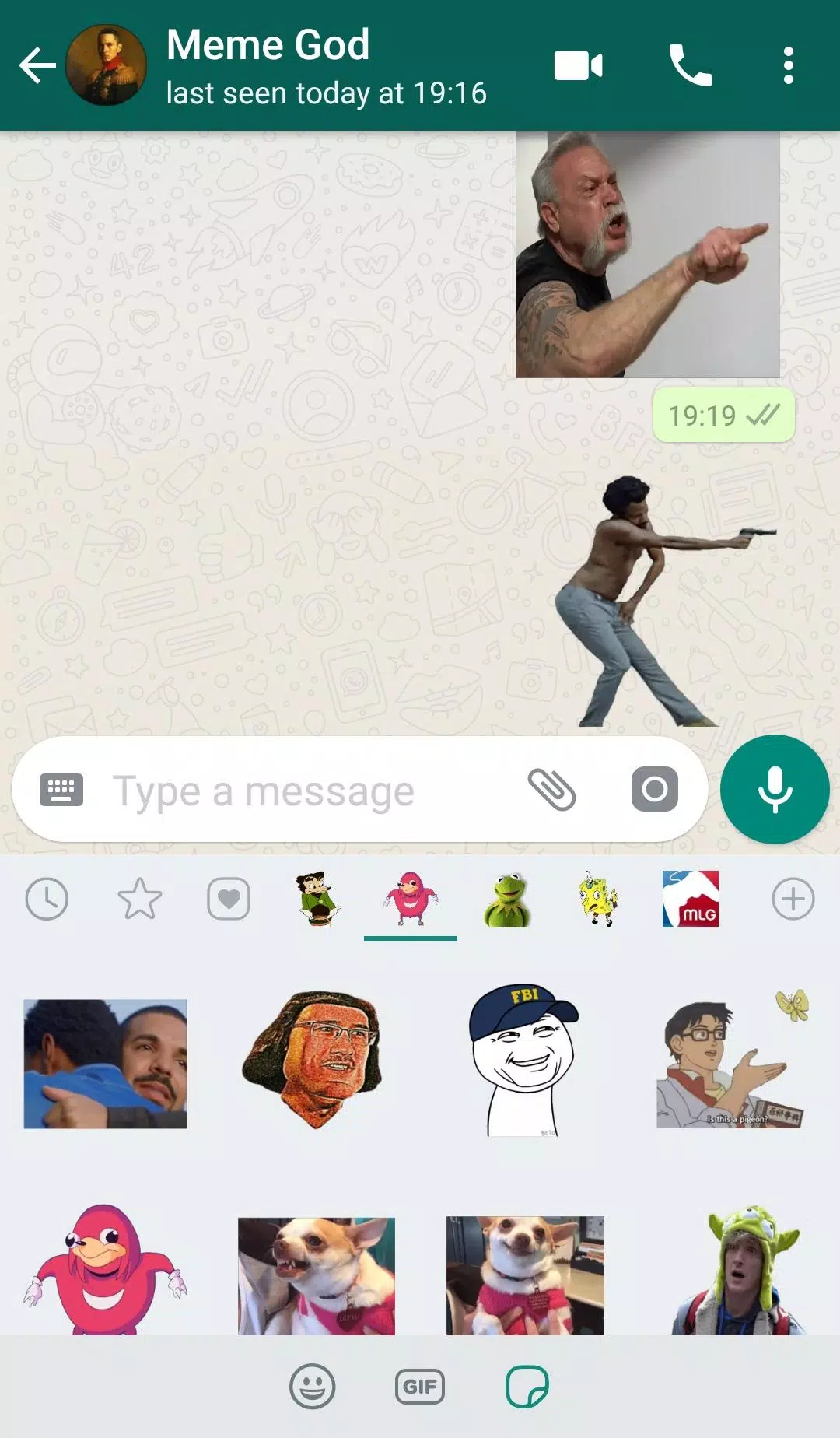 Detail Stiker Whatsapp Meme Nomer 22