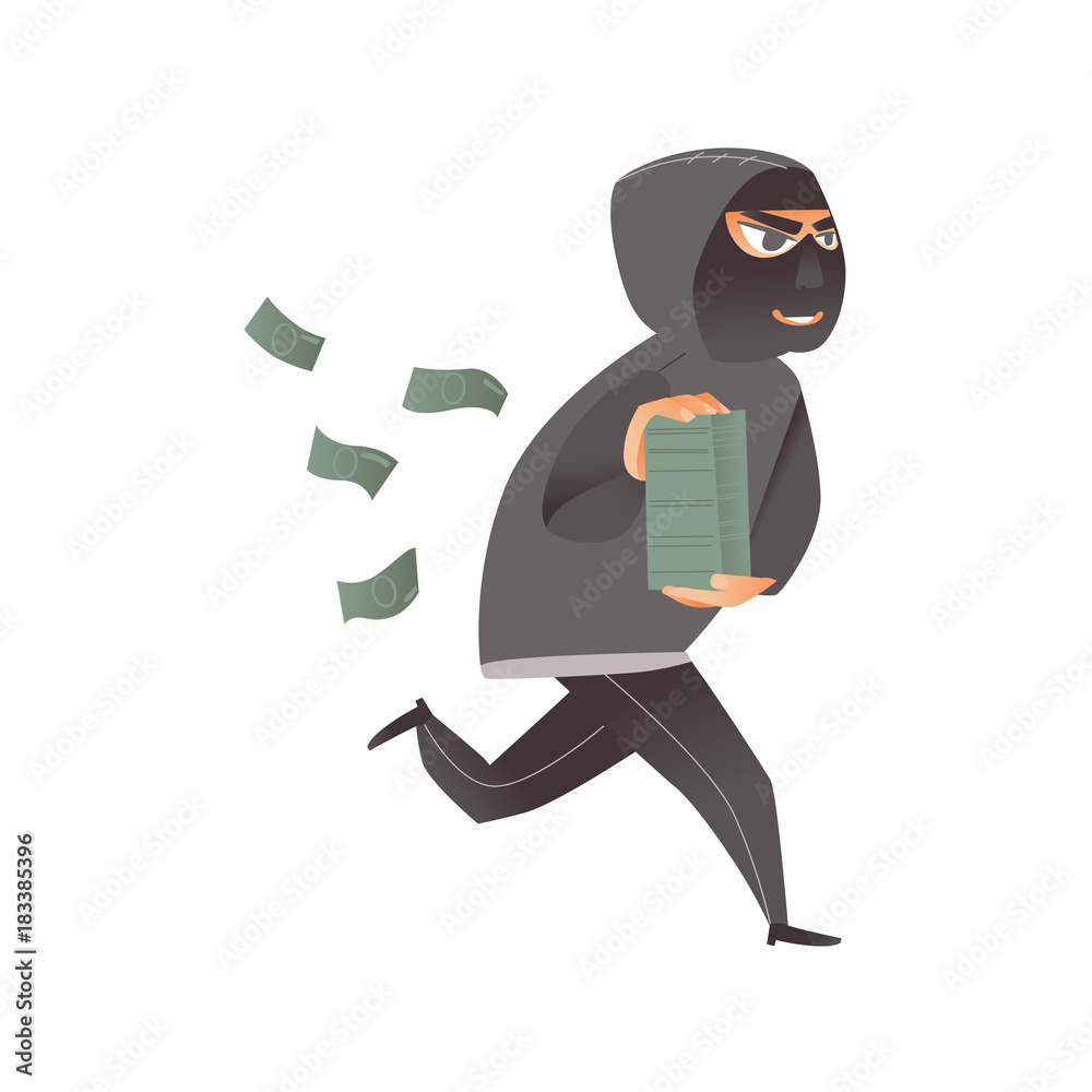 Detail Stock Photo Robber Or Burglar Nomer 23