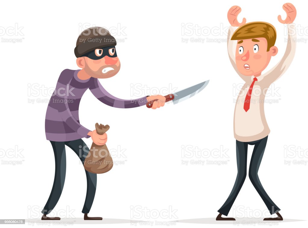 Detail Stock Photo Robber Or Burglar Nomer 32