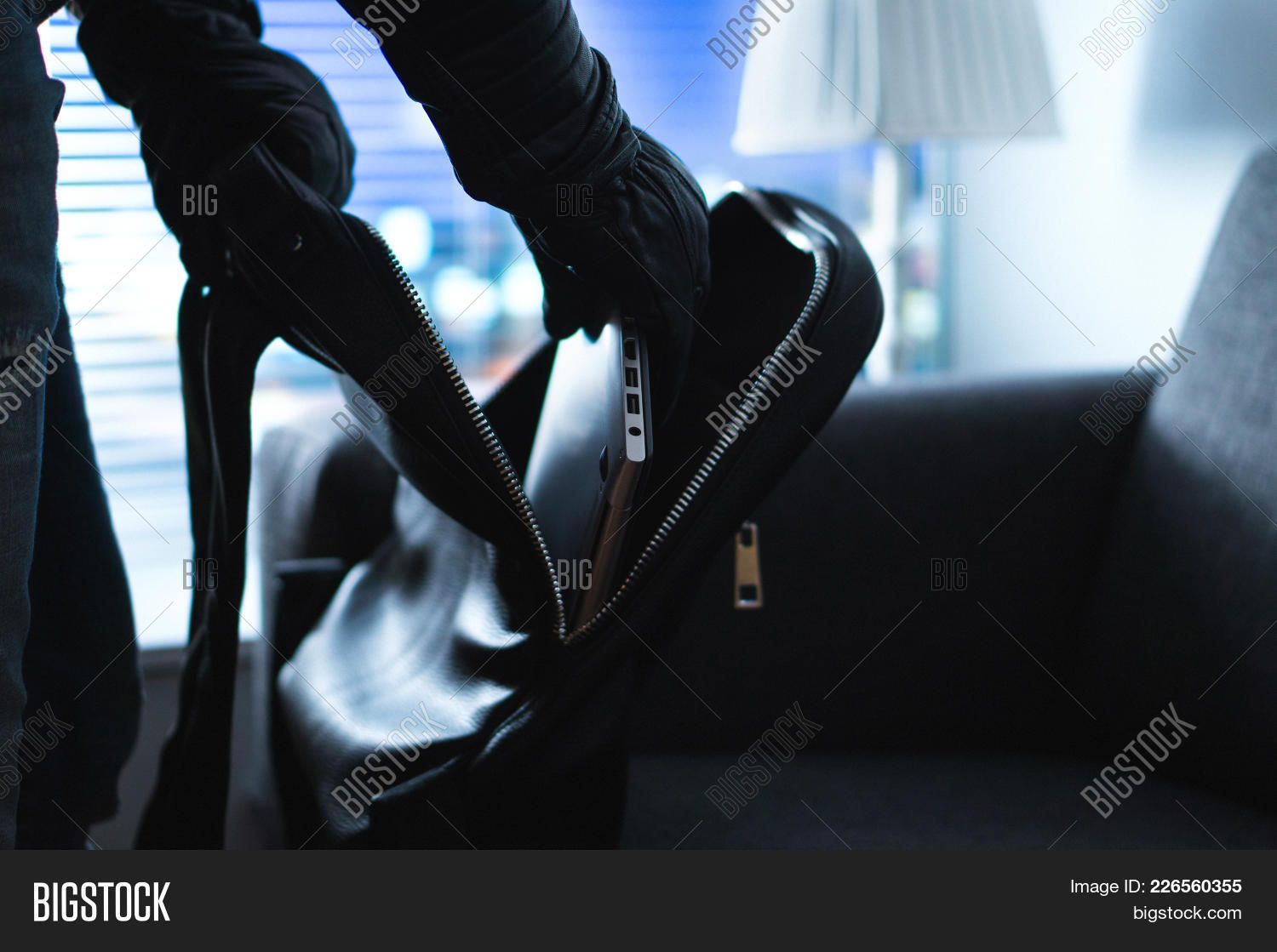 Detail Stock Photo Robber Or Burglar Nomer 43