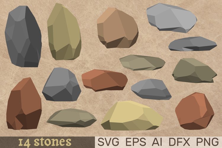 Detail Stones Clipart Nomer 35